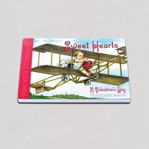 Laughing Elephant Sweet Hearts Valentine’s Postcard book. 30 cards!